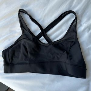 Lululemon black sports bra.